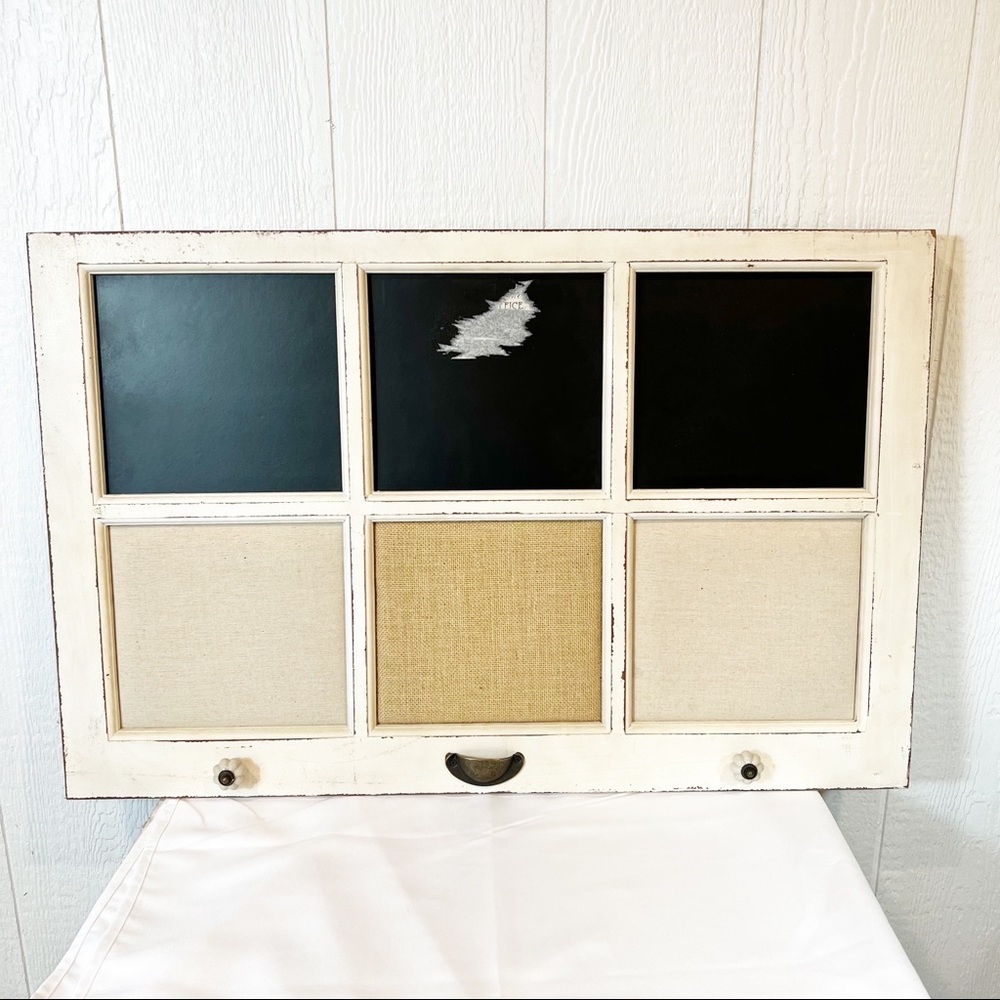 Decorative Hanging Chalk and Pin Board